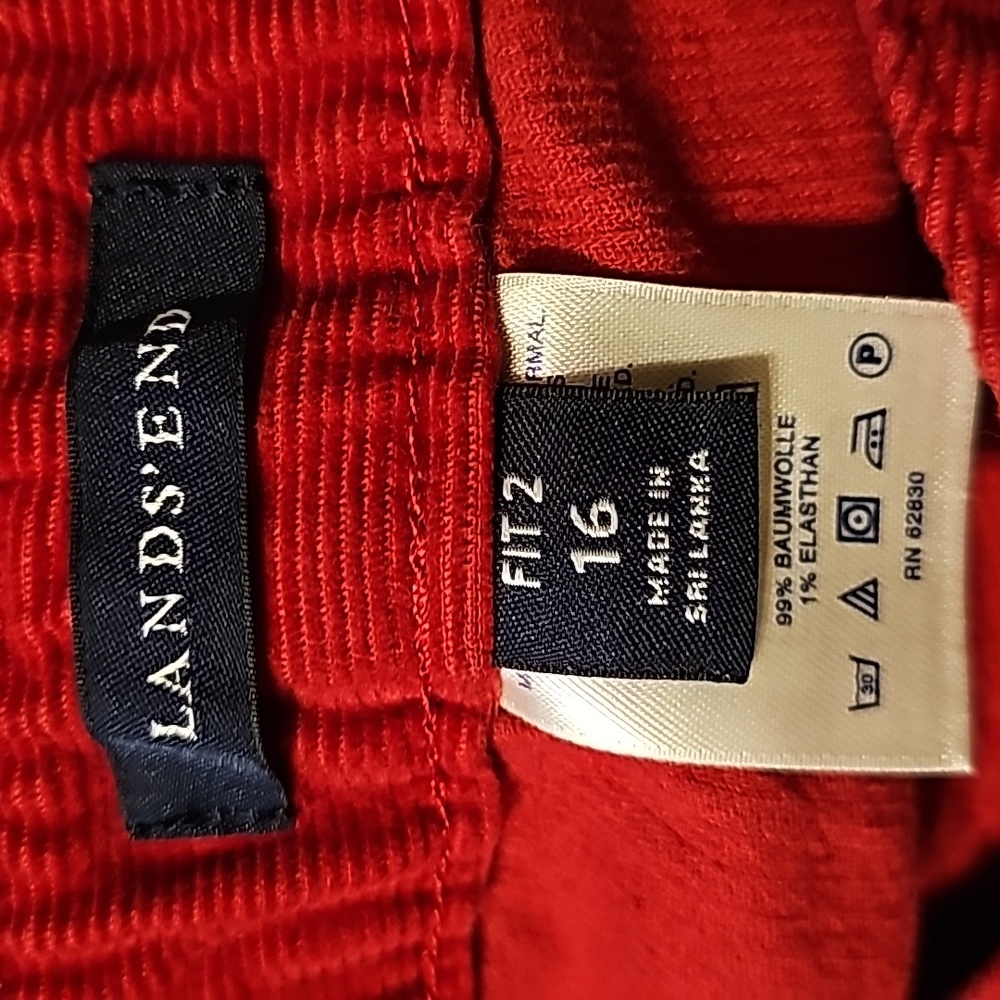Lands'End Corduroys